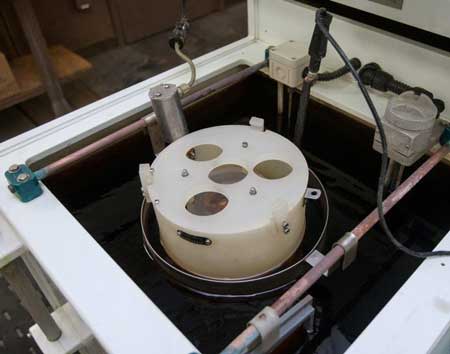 Spouted Bed Electrode Plating