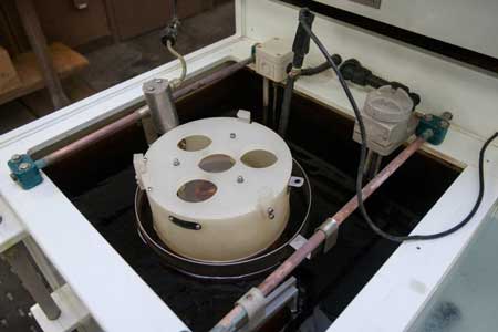 Spouted Bed Electrode Plating Process