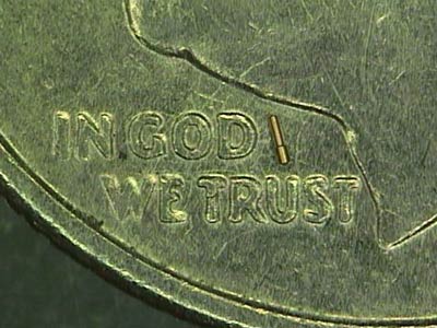 Plated Microscopic Electronic Component