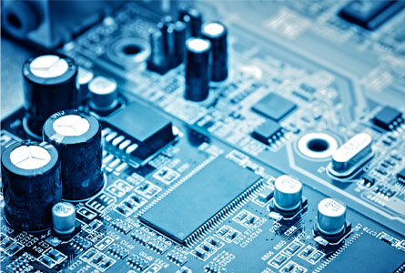 electronics close up