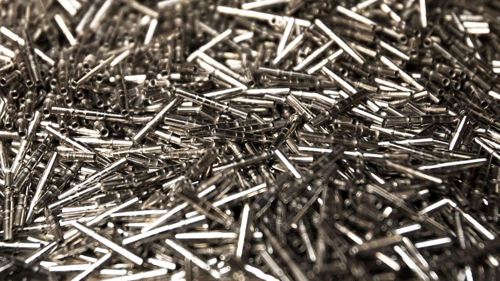 nickel finished pieces